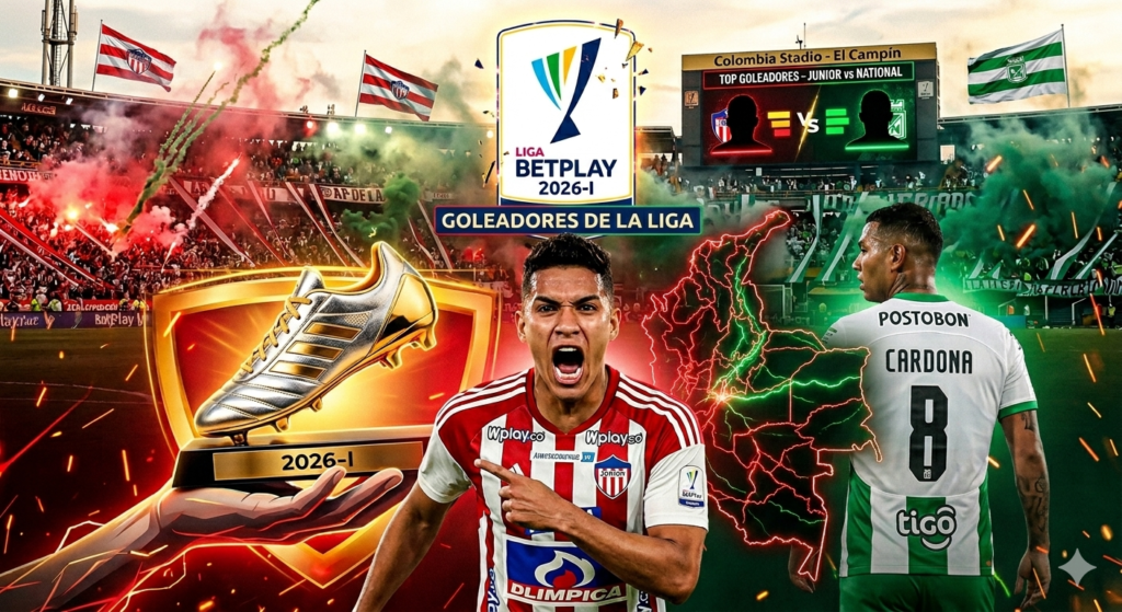 Goleadores de la Liga BetPlay 2026