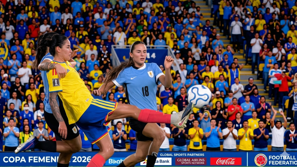 Colombia Brasil 2027 Colombia clasifica a Brasil 2027: ¡Brutal triunfo ante Uruguay!