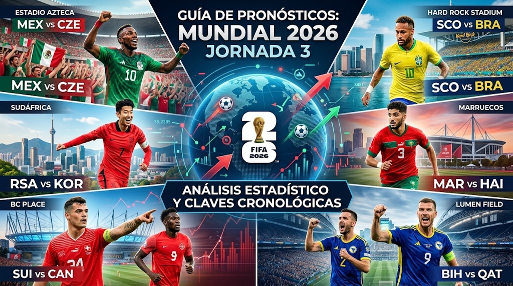 estadisticas de la fecha del mundial 2026