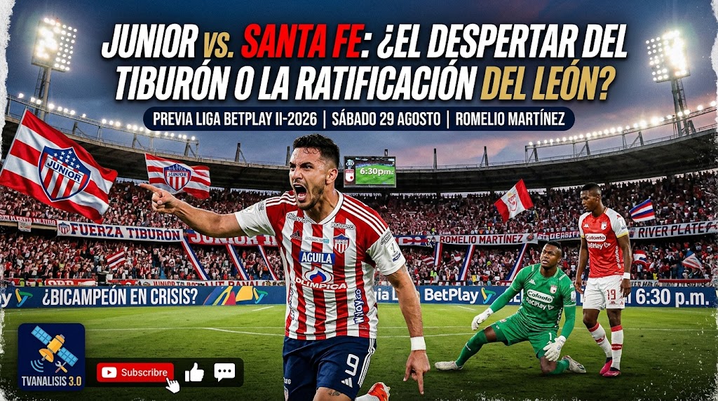 junior vs santafe buscando despertar